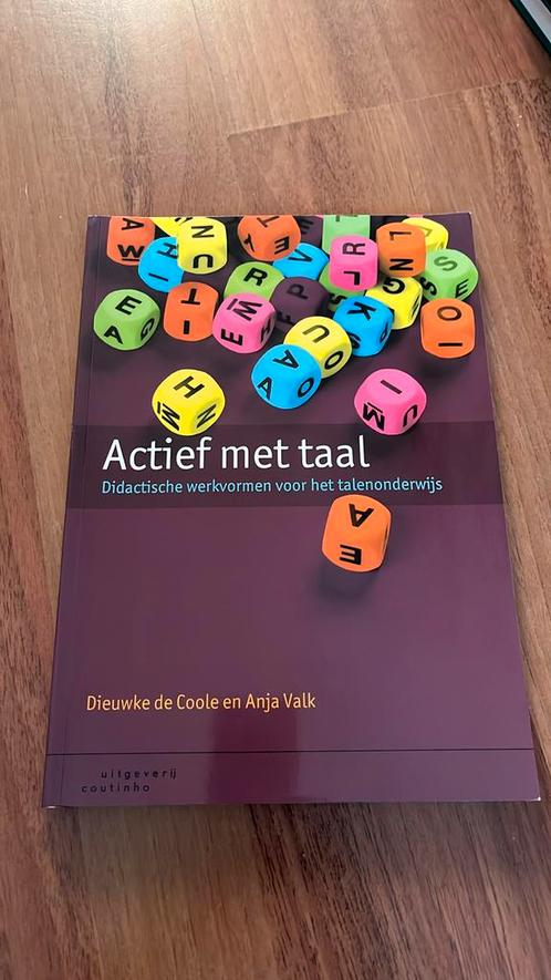 Dieuwke de Coole - Actief met taal, Boeken, Wetenschap, Zo goed als nieuw, Ophalen of Verzenden