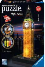 Puzzel Big Ben 3D, Hobby en Vrije tijd, Denksport en Puzzels, Ophalen of Verzenden, Minder dan 500 stukjes, Zo goed als nieuw