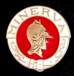 Minerva speld- rood-wit, Verzamelen, Speldjes, Pins en Buttons, Verzenden, Nieuw, Transport, Speldje of Pin