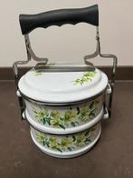 3 schattige stapelpannetjes, Ophalen of Verzenden, Zo goed als nieuw