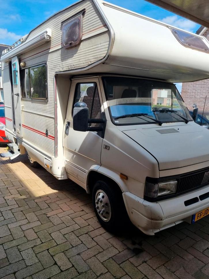 Camper te koop weg is weg, Caravans en Kamperen, Campers, Particulier, tot en met 5, Integraal, Fiat, Fiat, Diesel, Handgeschakeld