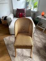 Prachtige Ronde Lloyd Loom Designer Eetkamerstoelen - Set va, Huis en Inrichting, Stoelen, Ophalen, Gebruikt, Riet of Rotan, Designer dining chairs