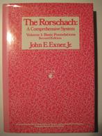 Nieuw: The Rorschach - John E. Exner. Inktvlek kaarten, Nieuw, Ophalen of Verzenden, John E. Exner