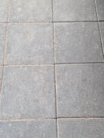 Antraciet beton tegels 50x50 (200 stuks, 50m2), Ophalen, Gebruikt, 10 m² of meer, Beton