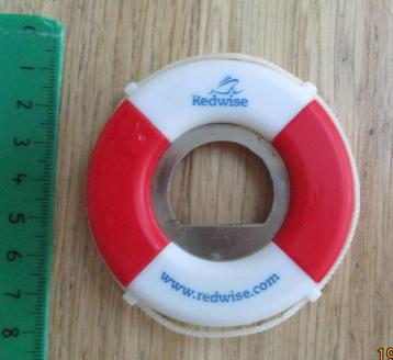 reddingsboei opener flesopener Redwise rood wit beschikbaar voor biedingen