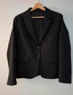 Zwarte blazer Witteveen maat 40/42, Zwart, Maat 42/44 (L), Ophalen of Verzenden, Zo goed als nieuw