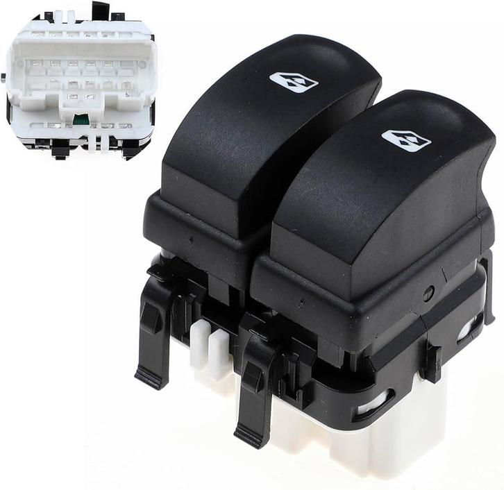 Raamschakelaar Renault Clio 3 onderdeelnummer 8200214943, Auto-onderdelen, Dashboard en Schakelaars, Renault, Gebruikt, Ophalen of Verzenden