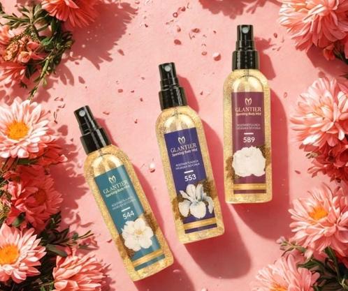 glantier bodymist, Sieraden, Tassen en Uiterlijk, Uiterlijk | Lichaamsverzorging, Nieuw, Deodorant of Bodyspray, Ophalen of Verzenden