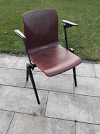 vintage bureau stoel galvanitas thur industrieel s22, Ophalen, Gebruikt, Bruin, Jaren 60/70