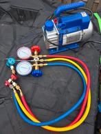 Vacuümpomp met Manometer Set, Ophalen of Verzenden
