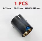 VW Golf Uitlaat Tips Carbon, Ophalen of Verzenden, Nieuw, VW