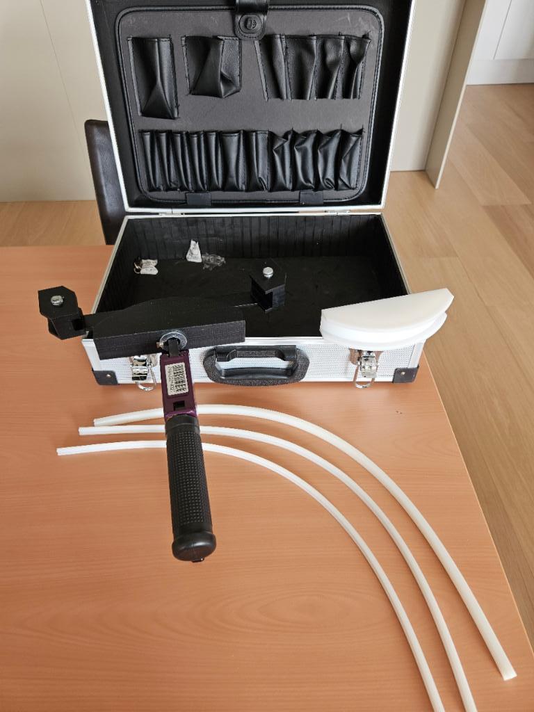 gordijnrail buigijzer, Doe-het-zelf en Verbouw, Ophalen of Verzenden, Zo goed als nieuw