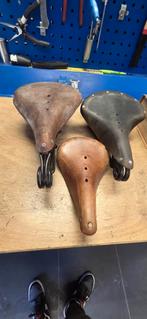 Brooks zadels - Vintage en Klassiek, Fietsen en Brommers, Fietsonderdelen, Ophalen, Gebruikt, Oldtimer, Brooks