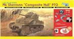 Dragon 1:35 M4 Sherman 'Composite hull'- SMART kit - upgrade, 1:32 tot 1:50, Nieuw, Overige merken, Ophalen of Verzenden