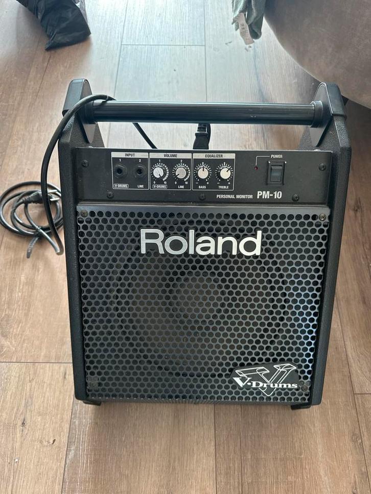 Compacte, krachtige monitor voor je elektronische drumstel, Muziek en Instrumenten, Drumstellen en Slagwerk, Gebruikt, Roland
