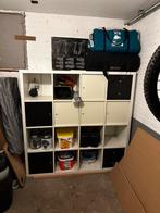 IKEA KALLAX hokjes kast wit met lades en deurtjes, Ophalen, 100 tot 150 cm, 100 tot 150 cm, Zo goed als nieuw