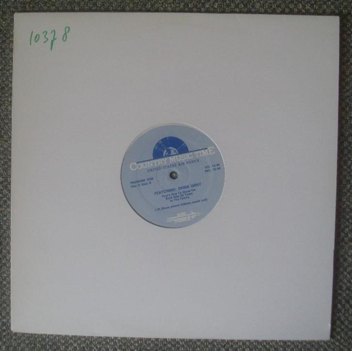 Country Music Time (USAF PROMO) Dobie Gray / David Frizzell, Cd's en Dvd's, Vinyl | Country en Western, Zo goed als nieuw, 12 inch