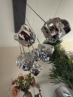 Moderne hanglamp met uniek design, Huis en Inrichting, Ophalen of Verzenden, Zo goed als nieuw, Metaal, Minder dan 50 cm
