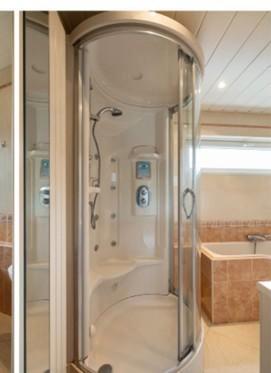 luxe douche cabine, Doe-het-zelf en Verbouw, Sanitair, Gebruikt, Douche, Ophalen