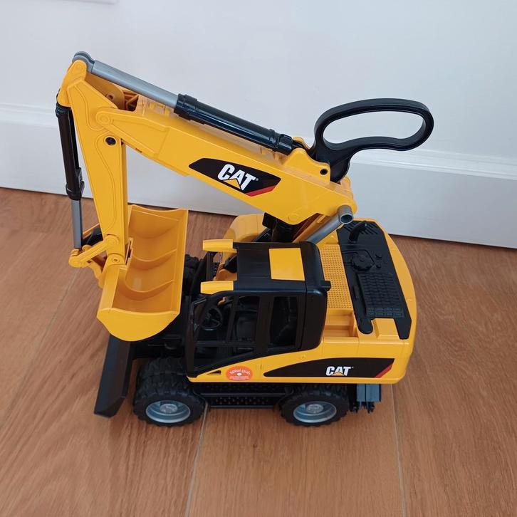 Bruder Cat Mobiele Graafmachine, Kinderen en Baby's, Speelgoed | Speelgoedvoertuigen, Gebruikt, Ophalen of Verzenden