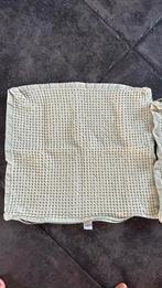 Sierkussen hoes licht groen 40x40 Hema, Huis en Inrichting, Woonaccessoires | Kussens, Ophalen of Verzenden, Zo goed als nieuw