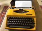 Adler Tippa typmachine, iconisch geel, jaren 70, Diversen, Typemachines, Ophalen of Verzenden, Nieuw