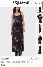 KILLSTAR Cottage Chorus Maxi Jurk XL, Maat 38/40 (M), Zwart, Ophalen of Verzenden, Zo goed als nieuw