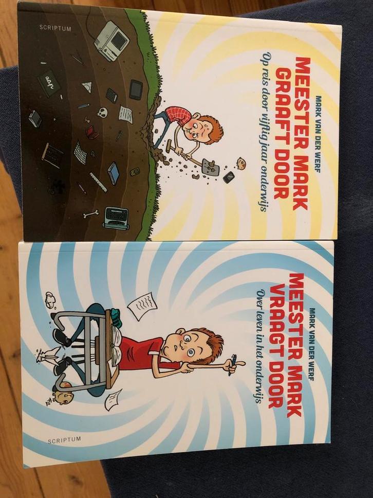 Meester Mark Boeken - Jeugdboeken Onderwijs, Boeken, Kinderboeken | Jeugd | onder 10 jaar, Gelezen, Fictie algemeen, Ophalen of Verzenden