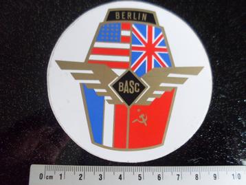 sticker berlin basc logo wapen embleem leger army beschikbaar voor biedingen