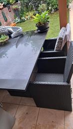 Granieten tafel 180x90 cm, Gebruikt, Rechthoekig, Ophalen
