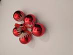 Vintage kerstballen met lint, Ophalen of Verzenden, Gebruikt