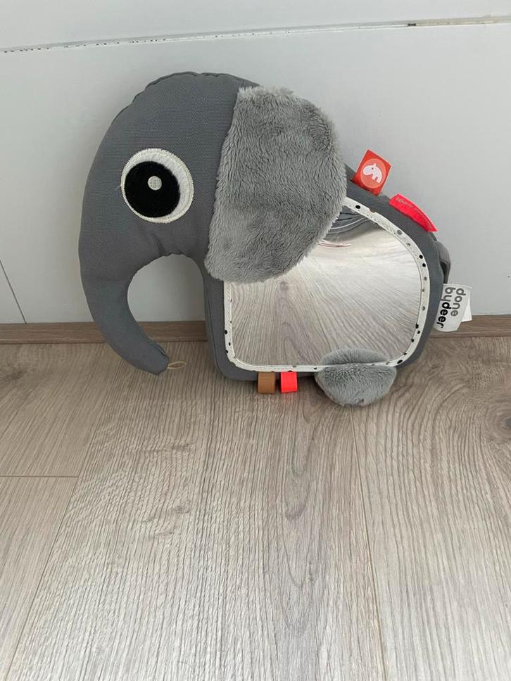 Done by Deer Activiteitenspiegel Elphee, Kinderen en Baby's, Speelgoed | Babyspeelgoed, Gebruikt, Overige typen, Met geluid, Ophalen of Verzenden