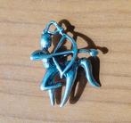 Vintage Boogschutter hanger zilver, Ophalen of Verzenden
