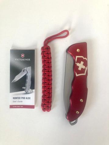 Victorinox HUNTER PRO ALOX Rood zakmes Jaagmes !Nieuw! beschikbaar voor biedingen