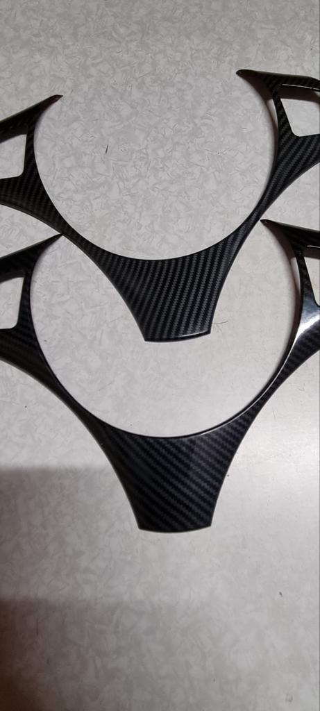 CARBON STUUR COVER BMW E90 E91 E92 E93 E81 E82 E87 E88, Auto diversen, Overige Auto diversen, Ophalen of Verzenden