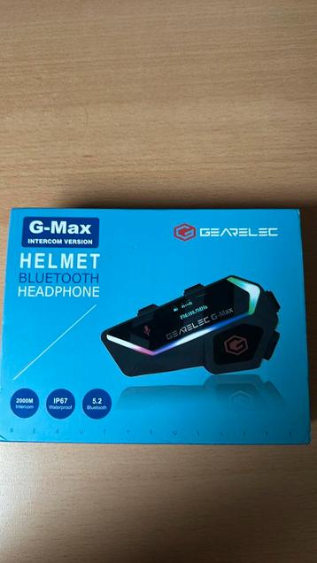 GEARELEC G-Max intercom voor Helm 2x beschikbaar voor biedingen