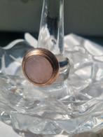 Ti Sento ring lichtroze roséverguld maat 18/56, Met kristal, 18 tot 19, Gebruikt, Ophalen of Verzenden