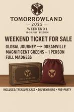 2x Tomorrowland weekend 1 Full Madness Magnificent Greens W1, Tickets en Kaartjes, Evenementen en Festivals, Drie personen of meer