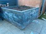 Stapelblokken 60x12x12 cm antraciet €1,50 p.s., Tuin en Terras, Bloembakken en Plantenbakken, Ophalen, Steen, Minder dan 30 cm