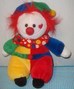 HAPPY HORSE knuffel CLOWN vintage rood groen geel blauw, Ophalen of Verzenden, Gebruikt, Overige typen
