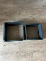 Wanddecoratie Kubussen - Set van 2, Huis en Inrichting, Ophalen of Verzenden, Gebruikt