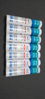 7x Zilvergrijze kit, Doe-het-zelf en Verbouw, Isolatie en Afdichting, Ophalen of Verzenden, Nieuw, Overige materialen, Minder dan 4 cm