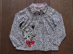 Mooi H&M meisjes bloese blouse lange mouw dieren print 104, Meisje, H&M, Overhemd of Blouse, Ophalen of Verzenden