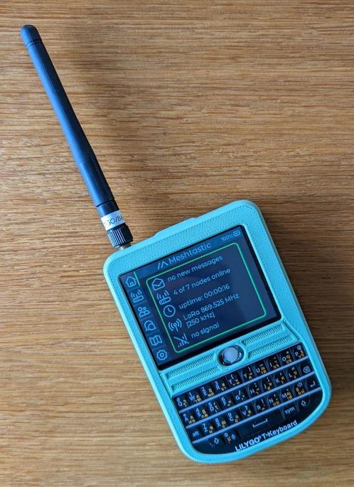 Lilygo T-Deck Meshtastic compleet in behuizing (5.000 mAh!), Hobby en Vrije tijd, Elektronica-componenten, Nieuw, Ophalen of Verzenden