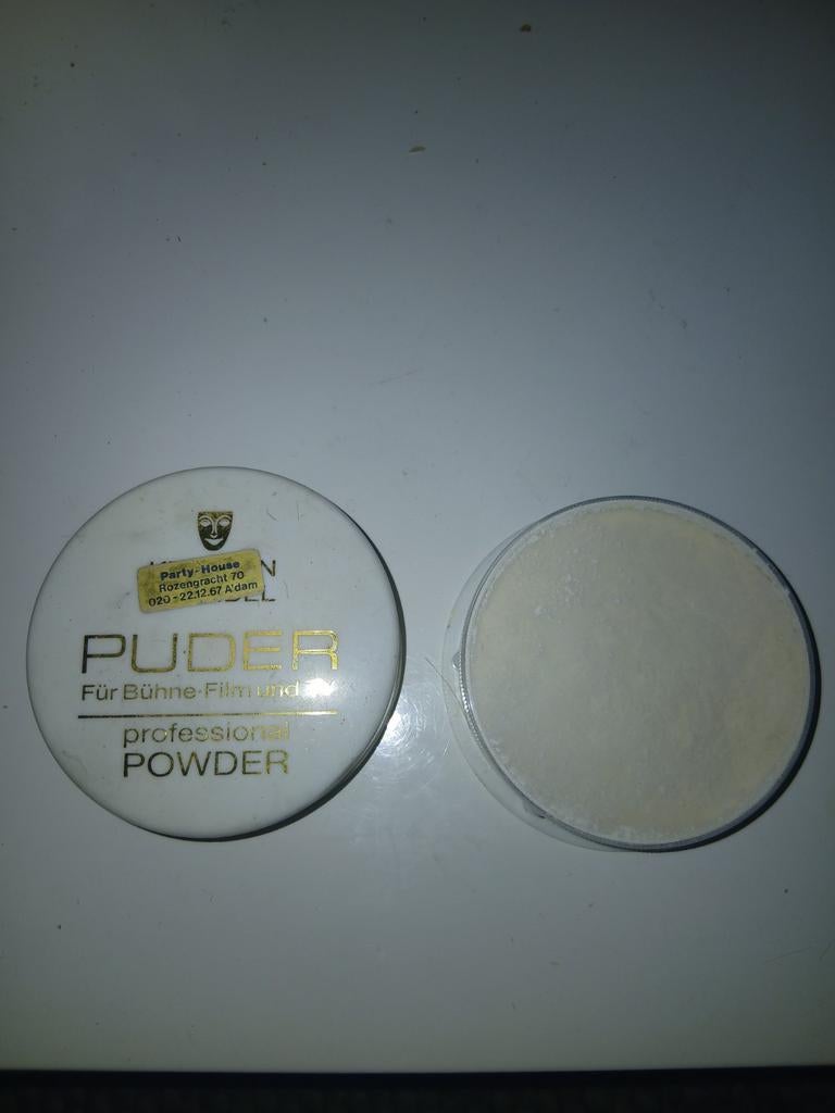Kryolan Professioneel Poeder, Sieraden, Tassen en Uiterlijk, Uiterlijk | Cosmetica en Make-up, Gehele gezicht, Wit, Nieuw, Ophalen of Verzenden