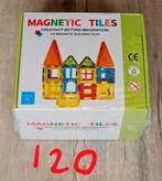 Magnetic Tiles | Nieuw | 120 delig, Kinderen en Baby's, Speelgoed | Educatief en Creatief, Stichting Servitium, Info@stichtingservitium.nl
