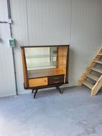 Retro vitrinekast sixties echt oud 55-60 jaar 1e eigenaar, Ophalen, Huis en Inrichting