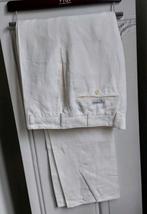 Paul and Shark linnen chino broek maat 48 (32) gebroken wit, Kleding | Heren, Broeken en Pantalons, Maat 48/50 (M), Wit, Nieuw