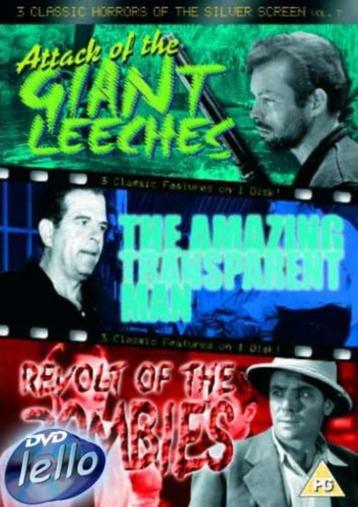 Attack of The Giant Leeches Amazing Transparent Man Zombies beschikbaar voor biedingen
