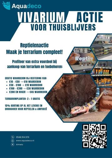 Vivarium thuisblijvers opgelet!!!!! beschikbaar voor biedingen